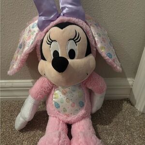 Minnie Mouse Pink Plush Bunny Ears Toy